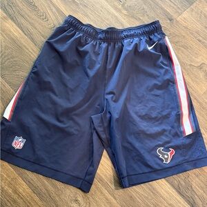 Nike Houston Texans Blue Athletic Shorts